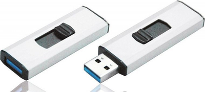 Memorie USB Q-Connect KF16371, 64GB, USB 3.0, argjendtë e zezë