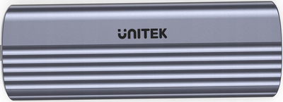 Kuti e jashtme SSD UNITEK S1241B01, M.2 NVMe, USB C 10Gbps, gri