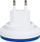 Dritë nate BLOW LED, me sensor muzgut, 0.5W, blu e bardhë