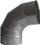Gyp i lakuar oxhaku Wade Ventilation Technology 116200000, 90°, D 200, metalik