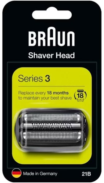 Резервна глава за брич Braun Series 3 21B, оригинална, црна