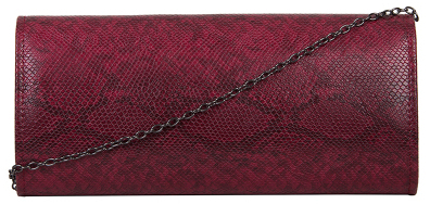 Çantë dore Bulaggi Phoebe Clutch 32605, burgundi, woman