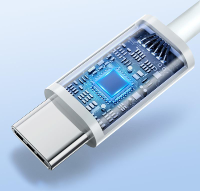 Kabëll karikimi Joyroom USB C në Lightning 27W PD, 1.2m, i bardhë