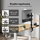 Mbajtëse biure për monitor SENSE7 FLOAT Light, 17"-32", VESA 75x75 100x100, e zezë