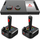Konsolë lojërash Atari Gamestation Pro, 200 lojëra, HDMI, i zi