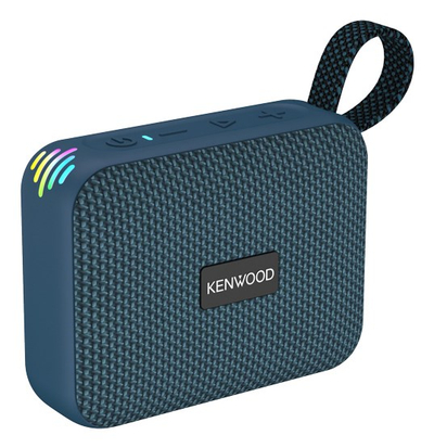 Блутут звучник Kenwood AS-60BT-A, 5W, батерија 8.5 часа, сина