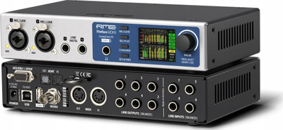 Interface audio USB RME Fireface UCX II, 40 kanale, argjendtë