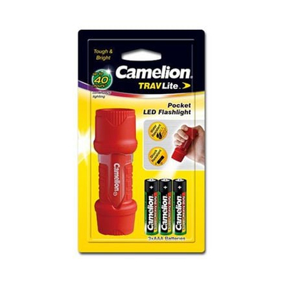 Llampë dore Camelion (flashlight), e lehtë për përdorim dhe e fortë
