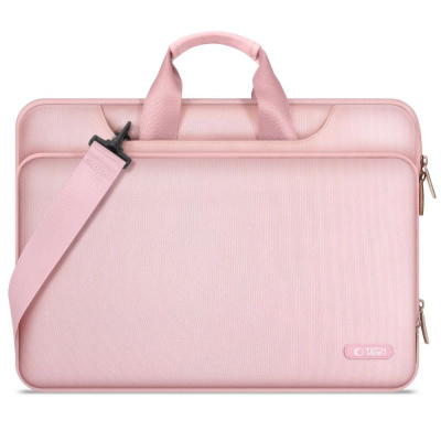 Çantë laptopi Tech-Protect Pocket Bag, 15-16", që s’e kap uji, rozë