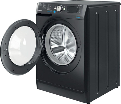 Lavatriçe Indesit BWE71452XKPLN, 7kg, 1400rpm, e zezë