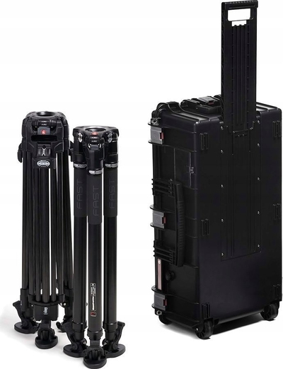 Valixhe me rrota Manfrotto Pro Light Reloader Tough H83, profesionale, e zezë