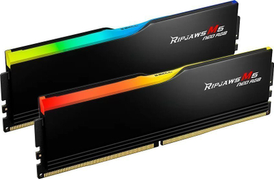 RAM меморија G.Skill Ripjaws M5 RGB F5-6000J3636F32GX2-RM5NRK, 64GB DDR5, 6000MHz, црна