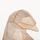 Dekor dyshemeje Penguin 45x45x100Hcm (HM7916), bardhë/ ari