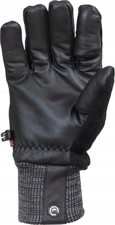 Doreza fotografike Vallerret Hatchet Leather, lëkurë, merino, të zeza XL