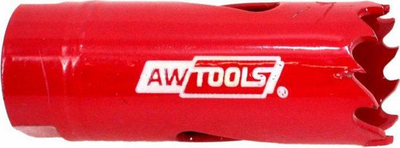 Sharë rrethore bimetal AWTools AW49522, 22mm, HSS M3, e kuqe