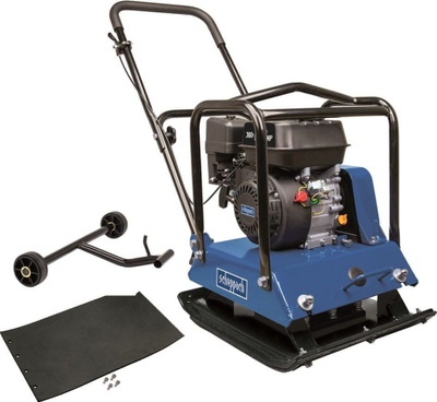 Компактор со вибрирачка плоча Scheppach HP2200S, 6.5 HP, 25 kN, син