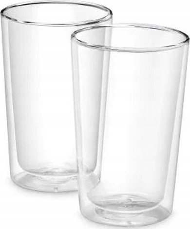 Set gotash termike De'Longhi Double Wall DLSC319, 480 ml, set me 2, transparente