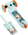 Trotinet për fëmijë Coolslide Fireman Scooter Jr 92800398289, kornizë alumini, i kuq