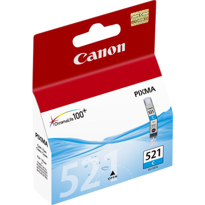 Кертриџ боја Canon CLI-521C, цијан, 9 ml