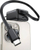 Karikues muri USAMS CC233, USB C 20W PD QC, kabllo USB C tërheqëse, i zi