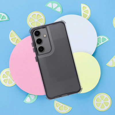 Futrollë telefoni OEM Matrix Clear për Xiaomi Redmi 15C Redmi Note 15, transparente, me detaje të zeza
