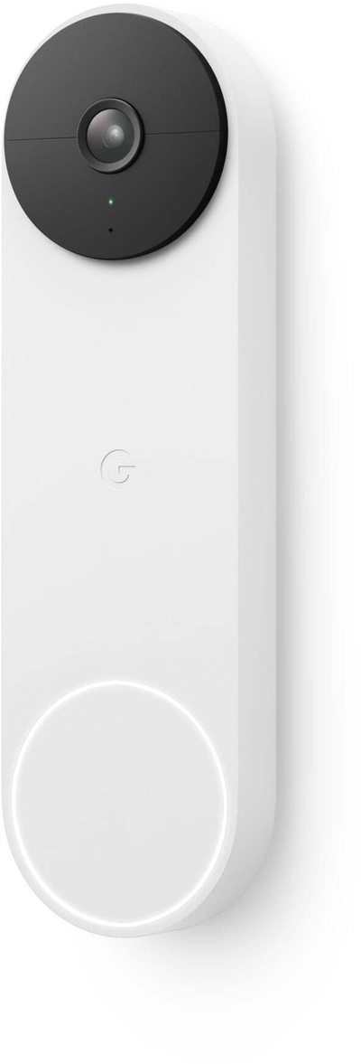 Zile dere e zgjuar Google Nest Doorbell, video HD, komunikim dykahësh, e bardhë