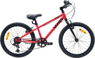 Детски велосипед Martes Ninja 20, 20", 7 брзини, црвен