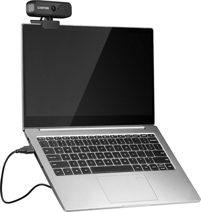 Webkamera Canyon C2N, 2MP, Full HD 1080p, USB 2.0, e zezë