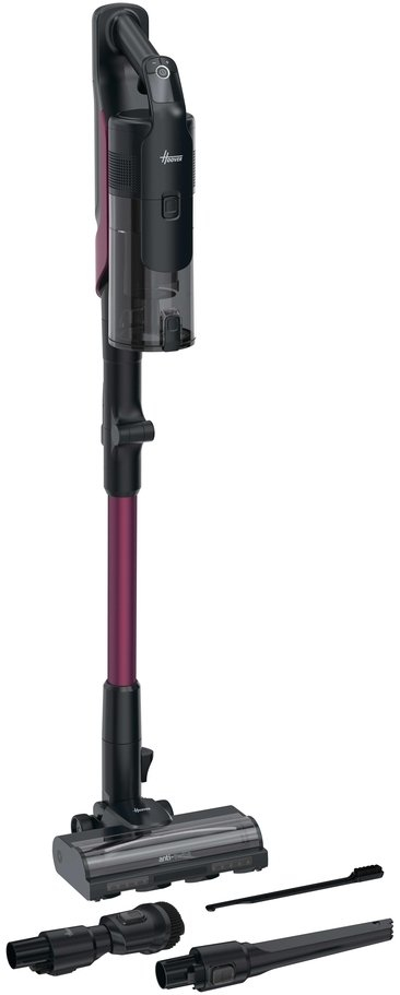 Fshesë me korrent vertikale Hoover HF610HX 011, pa kabllo, 40 min, 0.7L, e zezë