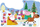 Puzzle për dysheme Ravensburger Peppa Pig Christmas, 32 copa, për kalamaj 3+