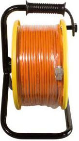 Мрежен кабел LogiLink CQ5090S, CAT7a, 90m, портокалов