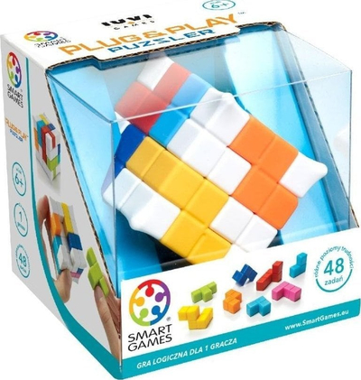 Lojë logjike Iuvi Smart Games Plug & Play Puzzler, 48 sfida, shumëngjyrëshe