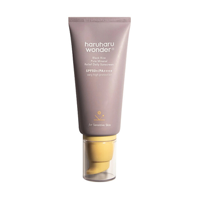 Krem për mbrojtje ndaj diellit Haruharu Wonder Mineral SPF 50+ Black Rice Pure Mineral, 50 ml