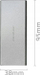Kuti ekstern Qoltec për SSD M.2 SATA NGFF, USB 3.0, deri 2TB, ngjyrë argjendi