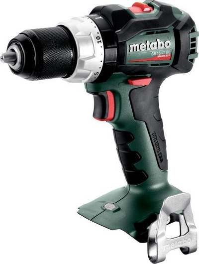 Set kaçavidash goditëse pa kabllo Metabo SBLTBL+SSDLT200BL, me bateri që rikarikohen, me karikues