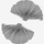 Vathë për femra Victoria Cruz Seashells Tokyo A4779-HT, të argjendtë