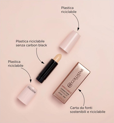 Korrektor stik refill Collistar Flawless Concealer, nuanca Amber 5