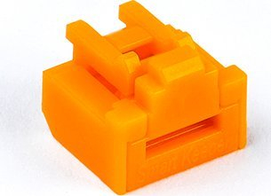 Bllokues porte RJ45 Smart Keeper Basic, set 100 copë, portokalli