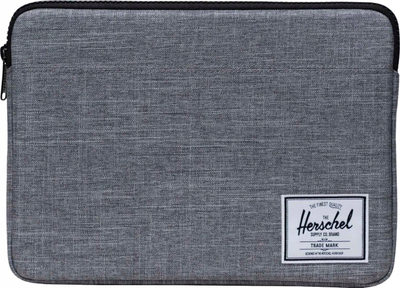 Mbrojtëse laptopi Herschel Anchor Sleeve, 13", me zinxhir, gri
