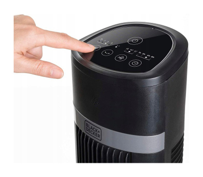 Ventilator kullë Black&amp;Decker BXEFT50, 50W, me telekomandë, i bardhë