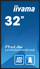 Професионален монитор iiyama ProLite LH3260HS-B1AG, 32\", 4K UHD, црн