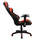 Karrige gaming, PU, 67×70×134 cm (HM1056.01), zezë/ kuqe