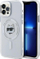 Këllëf Karl Lagerfeld IML Metal Choupette Head për iPhone 12 12 Pro, MagSafe, i bardhë