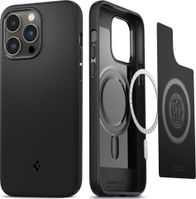 Mbështjellës telefoni Spigen Mag Armor për iPhone 14 Pro Max, me magnet, i zi mat