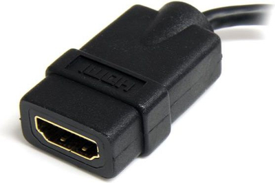 Adapter HDMI StarTech HDADFM5IN, Micro HDMI në HDMI, 12.7 cm, i zi
