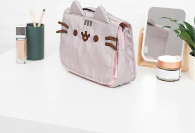 Çantë tualeti Pusheen Foodie Collection, e madhe, me varje, shumëngjyrëshe