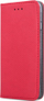 Këllëf libri me magnet për iPhone 12, me mbajtëse kartash, që bëhet dhe këmbë, i kuq