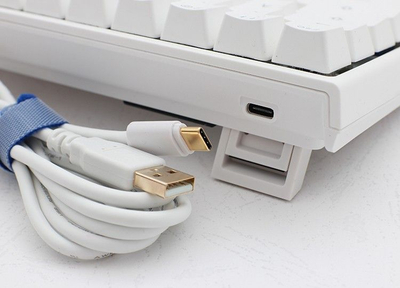 Tastierë mekanike Ducky One 2 SF White, 65%, RGB, e bardhë