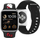 Rrip ore Hello Kitty Silicone Kitty Head, për Apple Watch 38/40/41mm, silikon, i zi