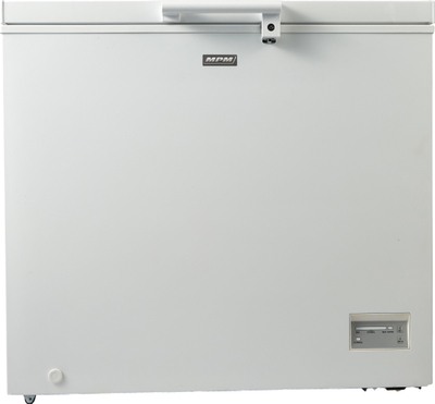 Friz horizontal MPM 251 SK 08E, me komandë elektronike, me çelës sigurie, i bardhë